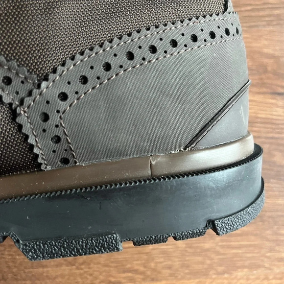 NWOT Swims Barry Brogue High Boots Brown men’s Size US 9 rain boots - Picture 12 of 14